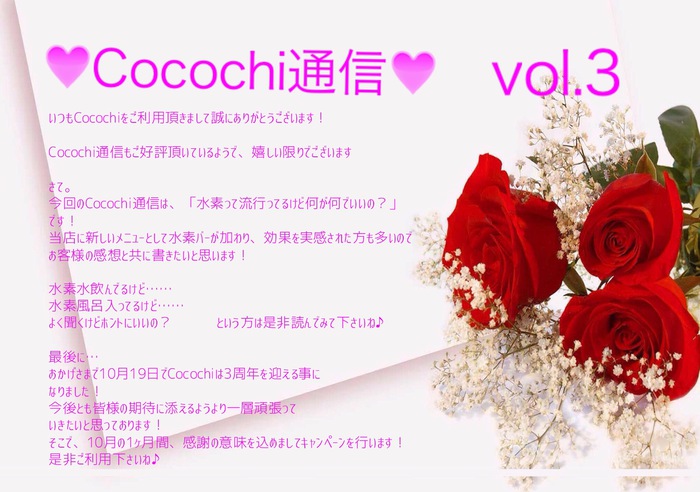 Cocochi通信vol.3